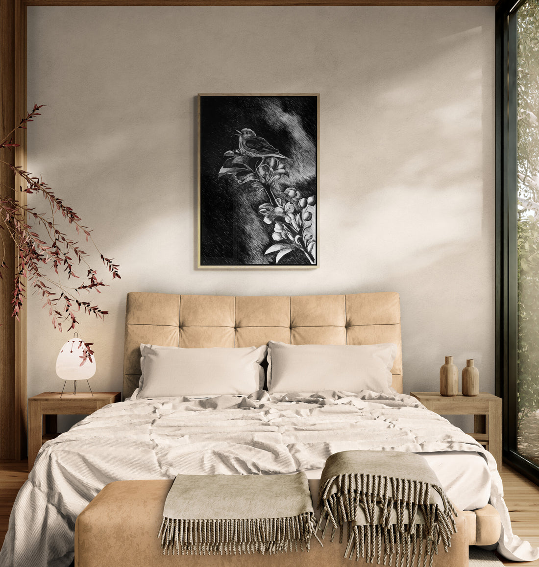 Raindrop Rest | Canvas Print