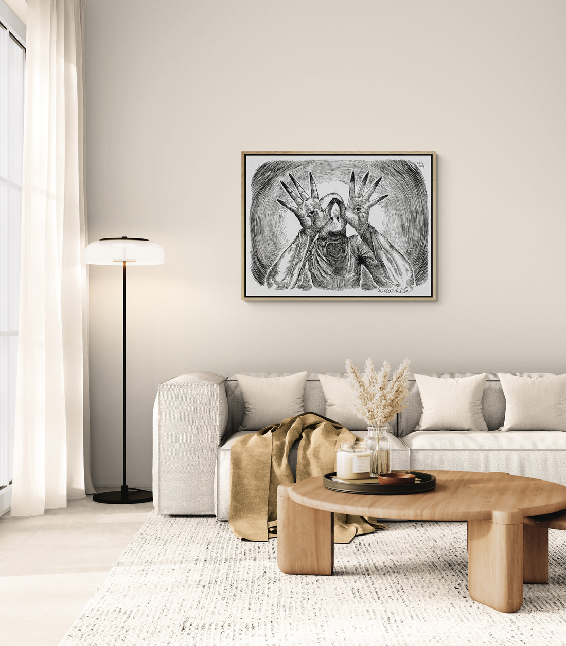 The Pale Man | Canvas Print