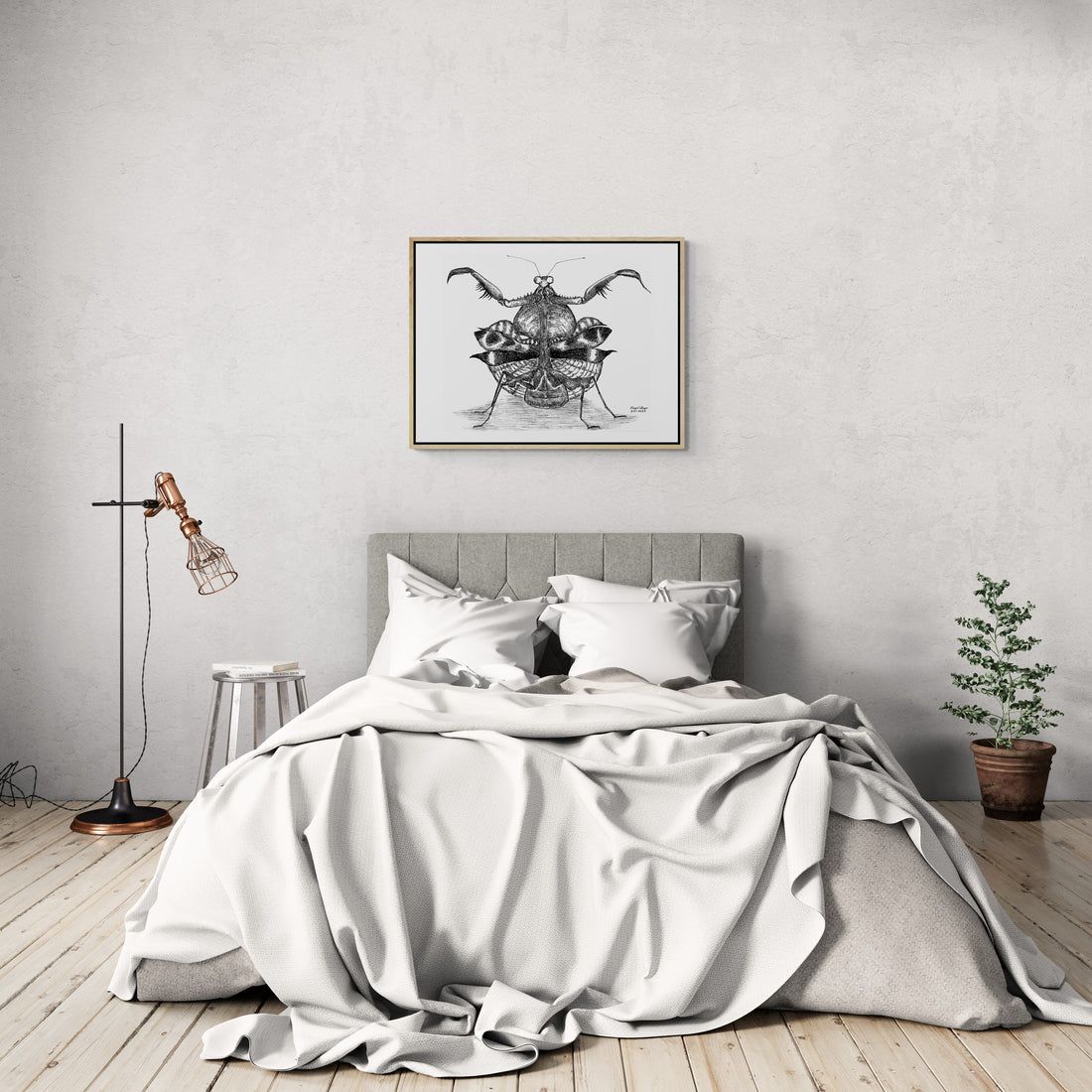 Thread In Stillness | Canvas Print