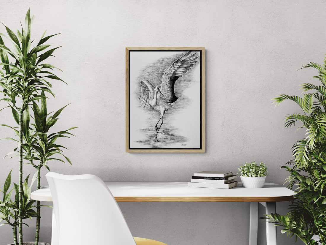 Wings Of Arrival | Canvas Print