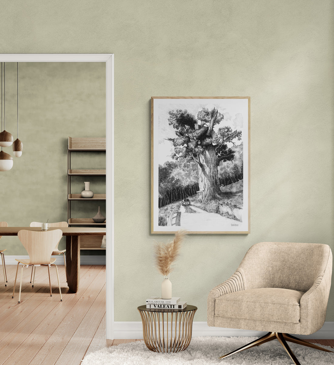 Japanese Landscape | Paper Print