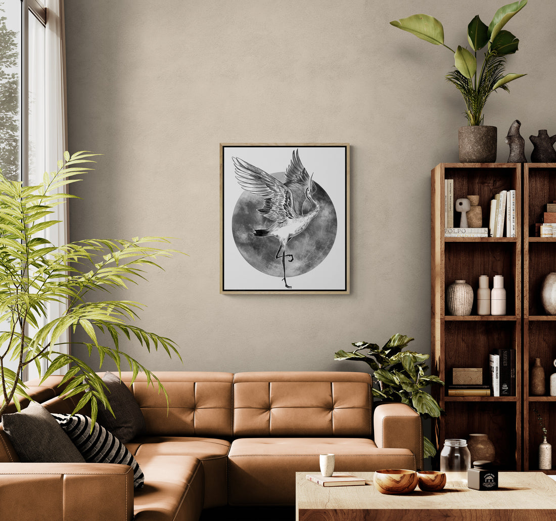 Wings In Stillness | Canvas Print