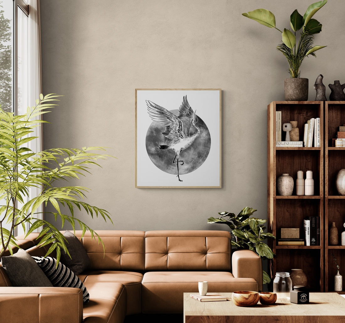 Wings In Stillness | Paper Print