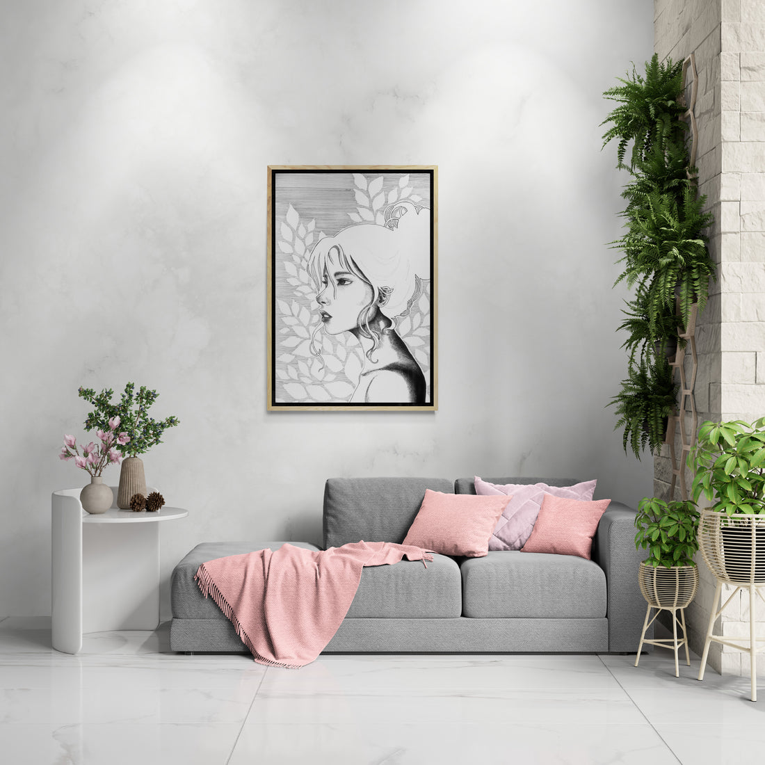 Quiet Bloom | Canvas Print