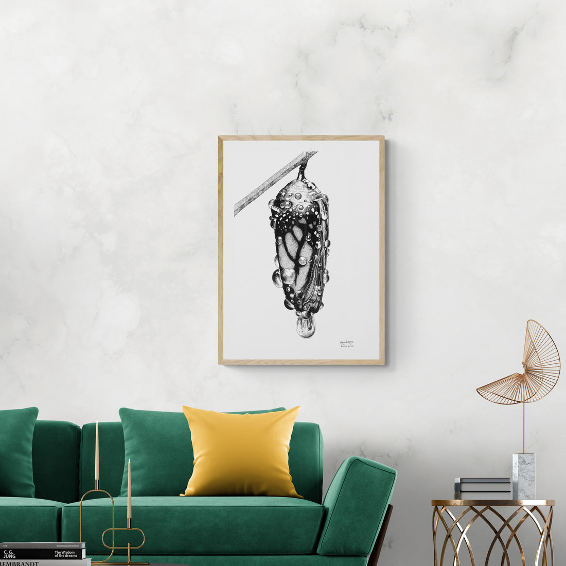 Chrysalis Of Dew | Paper Print