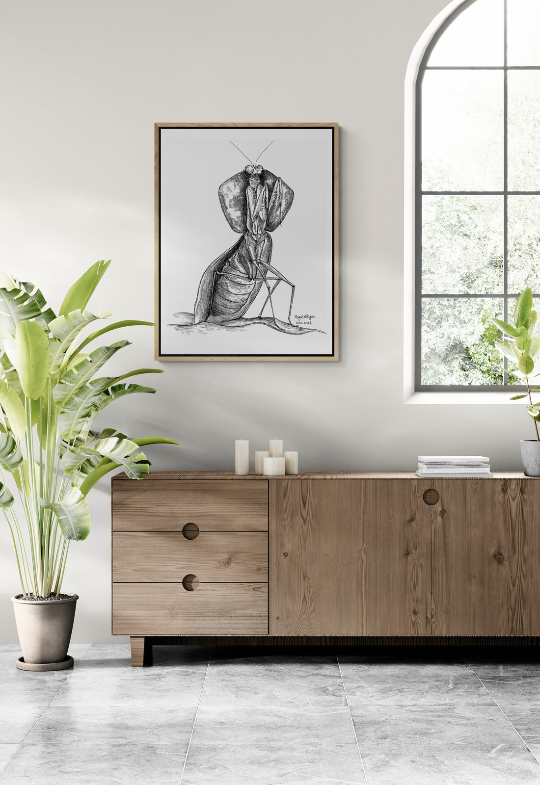 Peruvian Cobra Mantis | Canvas Print