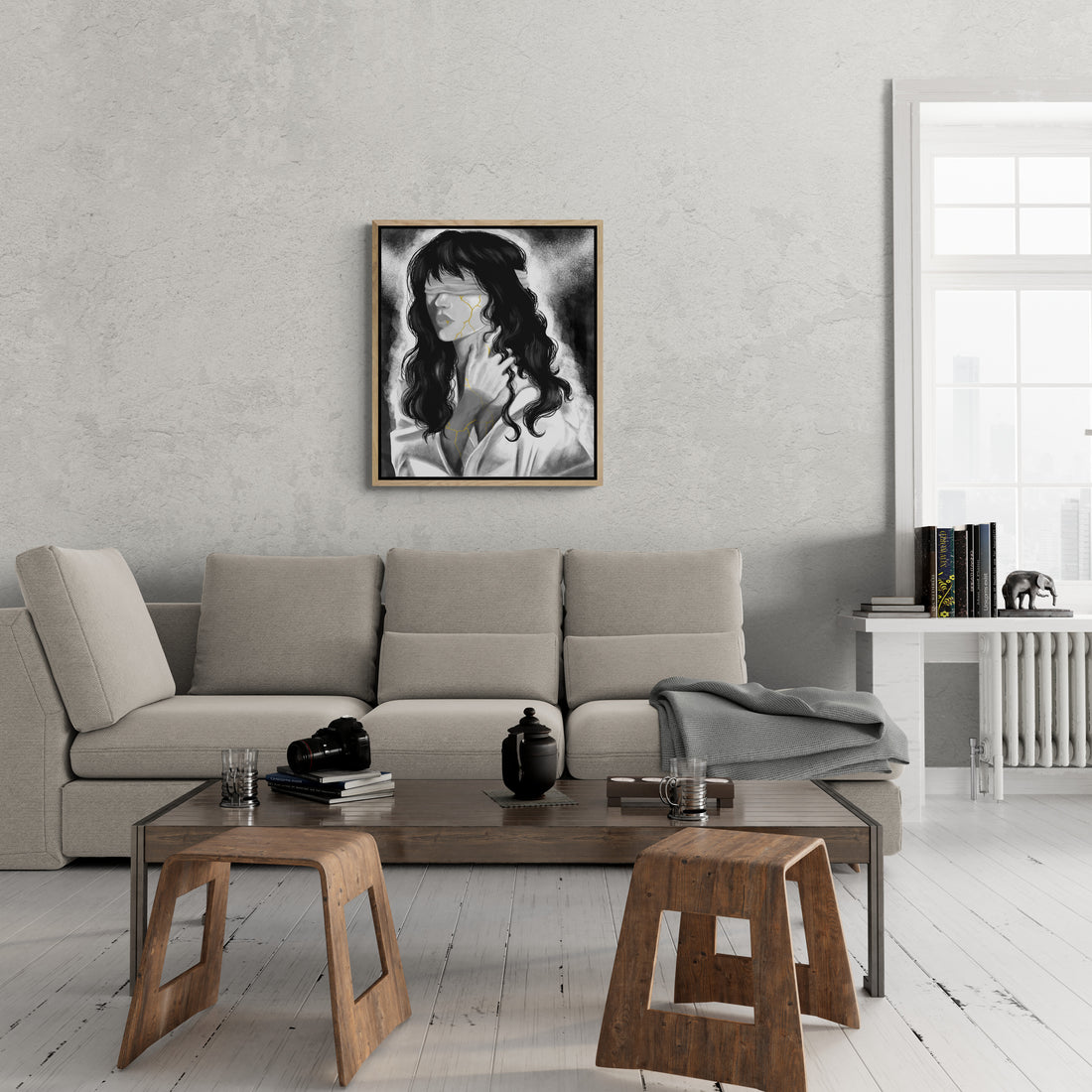 Blind Restoration | Canvas Print